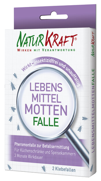 Auf den Leim gegangen - NaturKrafts Lebensmittelmottenfalle